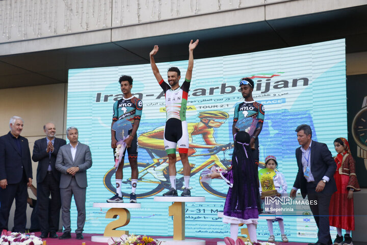 مرحله آخر تور بین المللی دوچرخه سواری ایران - آذربایجان