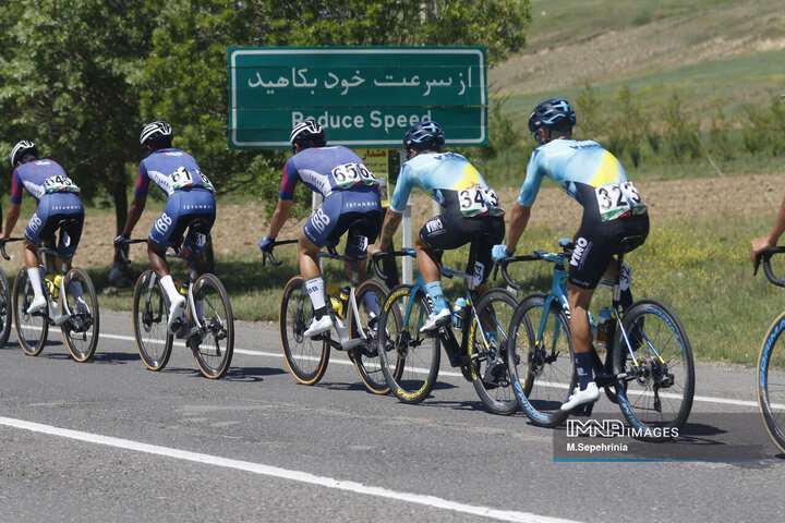 مرحله آخر تور بین المللی دوچرخه سواری ایران - آذربایجان