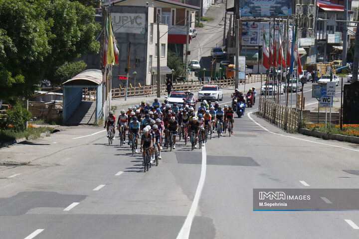 مرحله آخر تور بین المللی دوچرخه سواری ایران - آذربایجان