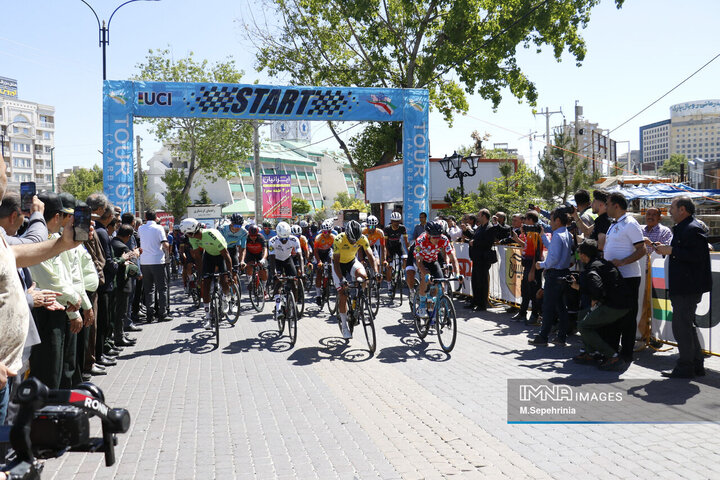 مرحله آخر تور بین المللی دوچرخه سواری ایران - آذربایجان