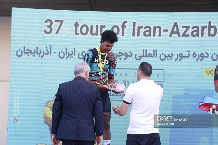 مرحله آخر تور بین المللی دوچرخه سواری ایران - آذربایجان