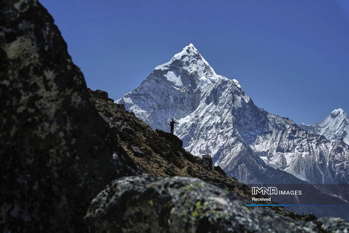 کوه آما دابلام در مسیر صعود به اورست