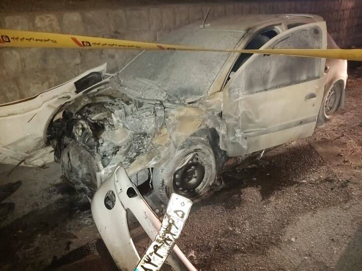 برخورد ۲۰۷ با پیکان حادثه آفرید+ عکس