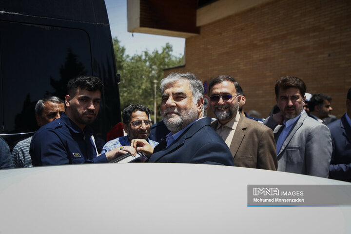 مراسم معارفه شهردار قم