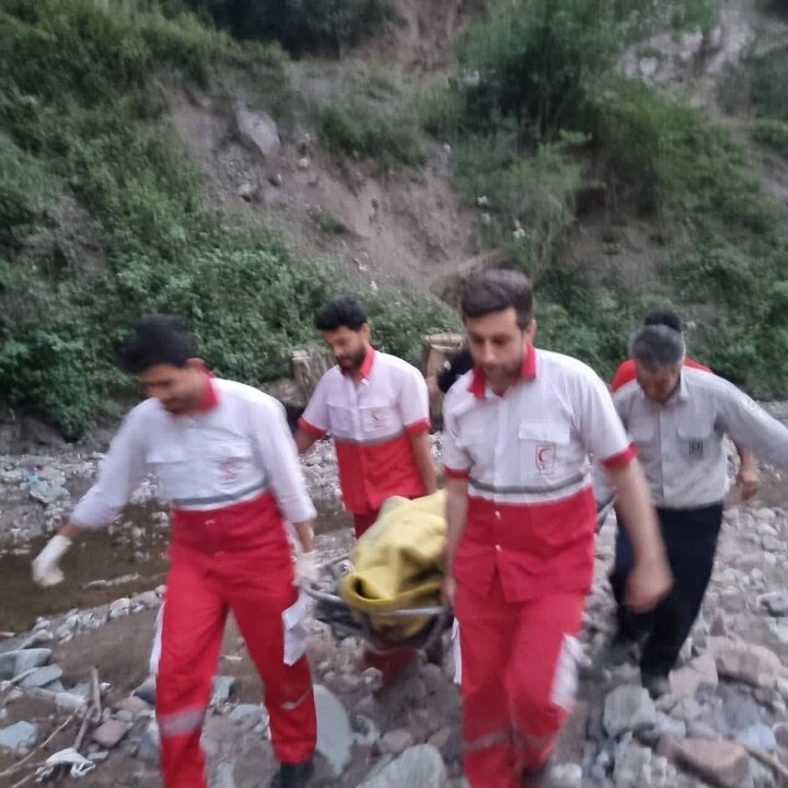 غرق‌شدگی اعضای یک خانواده در رودخانه چالوس