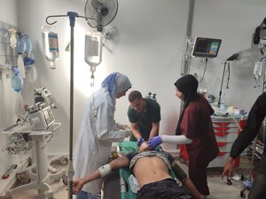 صبح خونین رفح با قتل‌عام فلسطینی‌های گرسنه+تصاویر