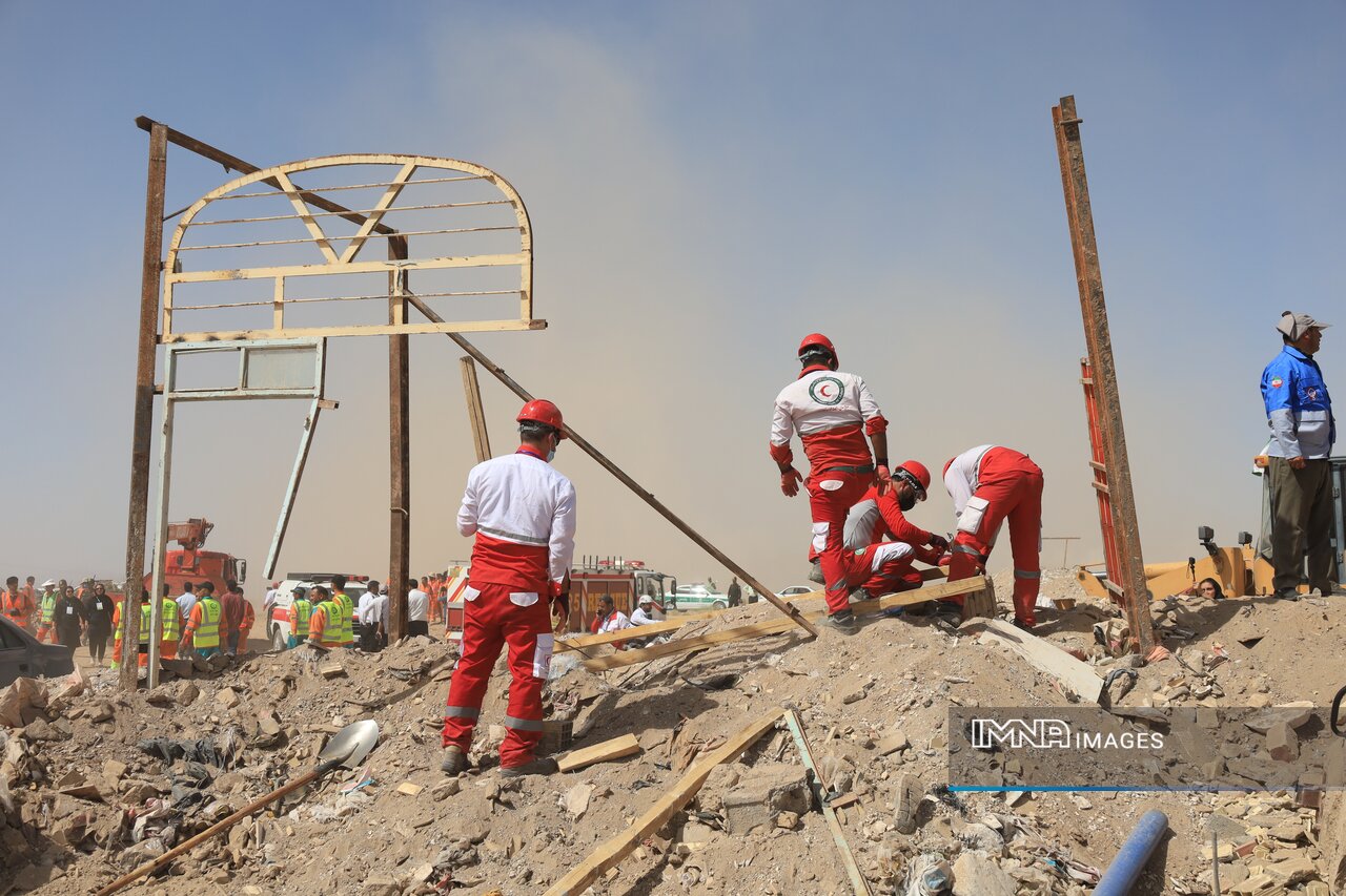 تمرین آمادگی برای بحران در مانور زلزله خلیج فارس در سیرجان