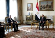 دیدار عراقچی با رئیس‌جمهور مصر