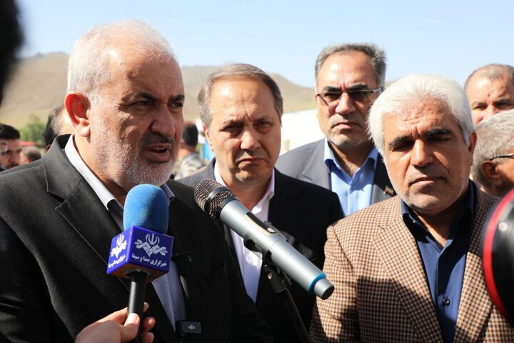 بررسی پروژه عظیم انتقال آب از ارس با حضور وزیر نیرو + فیلم