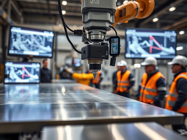 بازرسی فولاد با بینایی ماشین