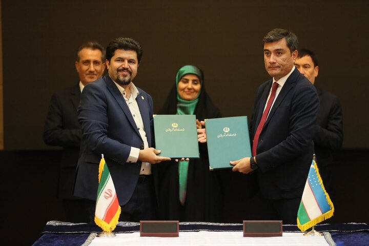 امضای یادداشت تفاهم توسعه همکاری‌های ترانزیتی ایران و ازبکستان