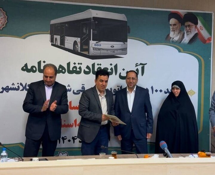 انعقاد تفاهم‌نامه خرید ۱۲۰ اتوبوس برقی توسط شهرداری تبریز