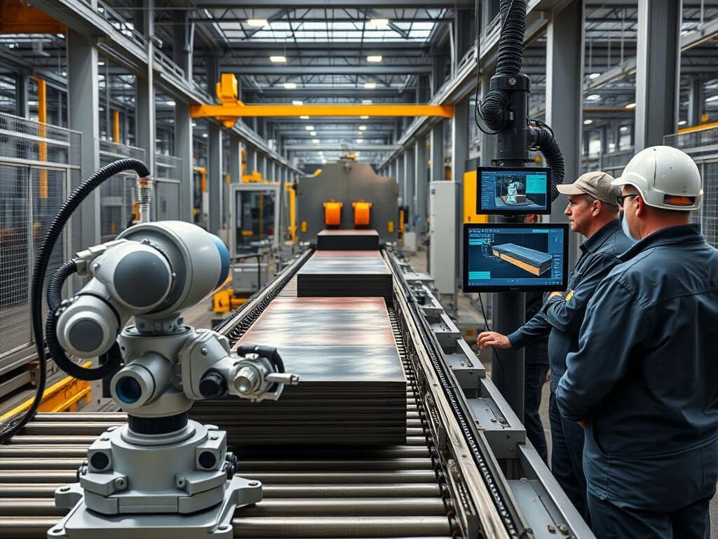 بازرسی فولاد با بینایی ماشین