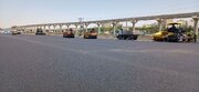 بهسازی روکش آسفالت پارک سواری شمالی به مساحت ۱۰ هزار مترمربع