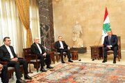 عراقچی با رئیس‌جمهور لبنان دیدار کرد