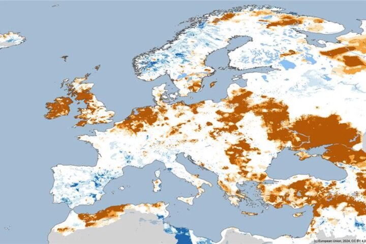 بحران خشکسالی در اروپا و تهدید جدی کشاورزی و انرژی