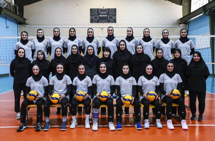 ترکیب تیم ملی والیبال بانوان در جام ملت‌های آسیا اعلام شد
