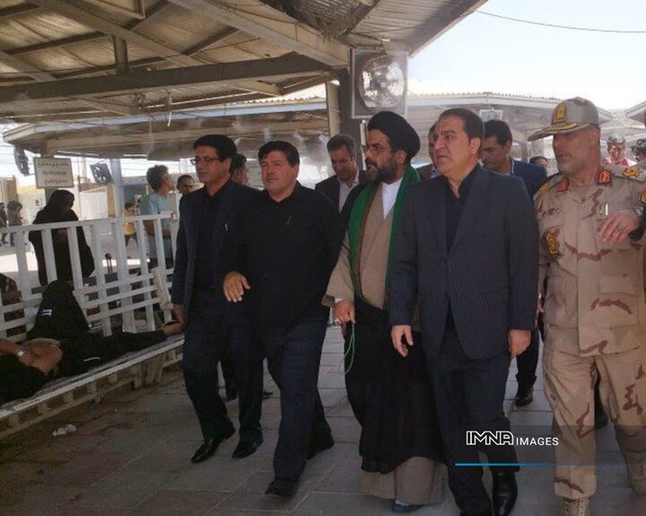 فیلم| بازدید استاندار ایلام از مرز بین‌المللی مهران در آستانه روز عرفه