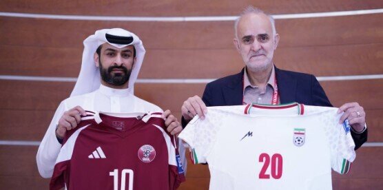 تیم ملی فوتبال ایران مقابل قطر سفید می‌پوشد + عکس