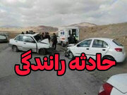 تصادف مرگبار پژو و سمند با ۲ فوتی و ۳ مصدوم در جاده فیروزآباد