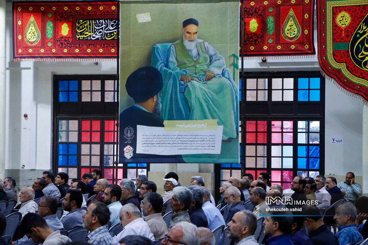 مراسم سالگرد ارتحال معمار کبیر انقلاب در اصفهان