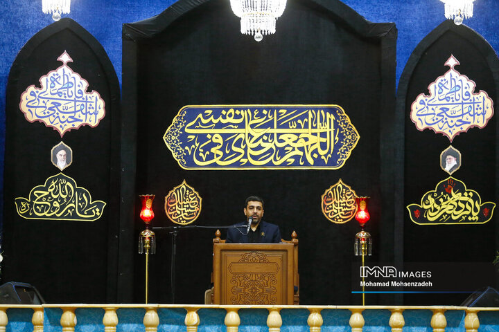 دعای عرفه در حرم حضرت معصومه(س)