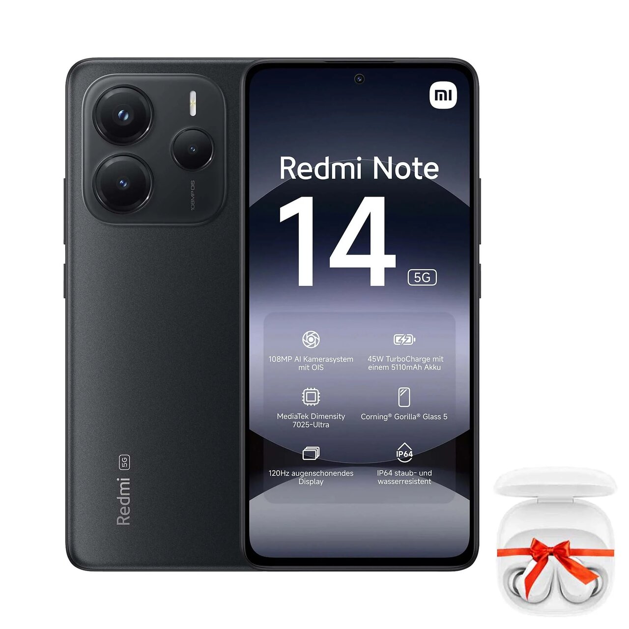 قیمت و مقایسه Xiaomi Redmi Note 14 5G + عکس و رنگ بندی