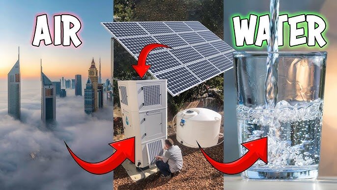 پایان خشکسالی با استخراج آب از هوا در عربستان