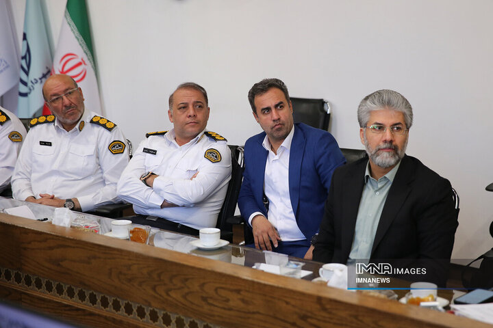 جلسه شورای ترافیک شهر اصفهان