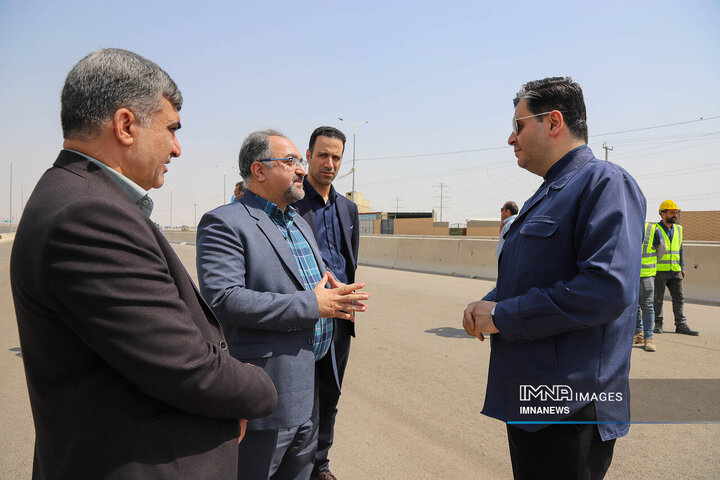 اقدامات ترافیکی رینگ چهارم ترافیکی شهر اصفهان