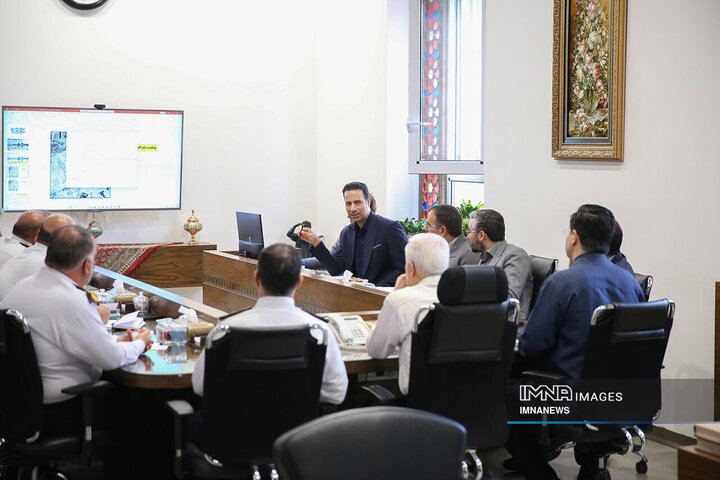 جلسه شورای ترافیک شهر اصفهان