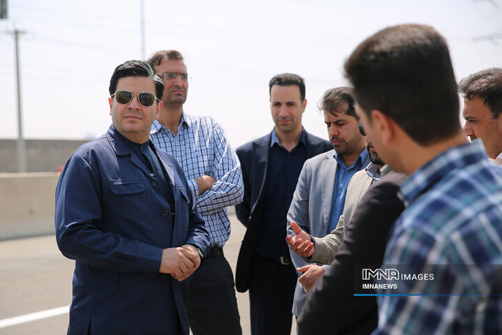 اقدامات ترافیکی رینگ چهارم ترافیکی شهر اصفهان