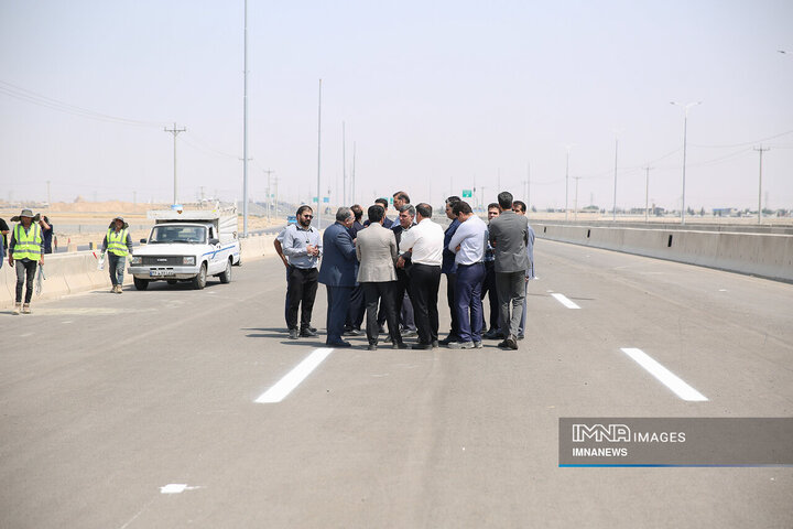 اقدامات ترافیکی رینگ چهارم ترافیکی شهر اصفهان