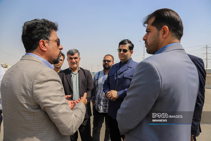 اقدامات ترافیکی رینگ چهارم ترافیکی شهر اصفهان