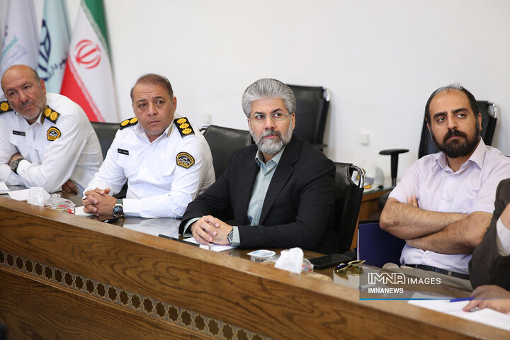 جلسه شورای ترافیک شهر اصفهان