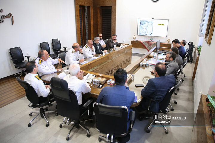 جلسه شورای ترافیک شهر اصفهان