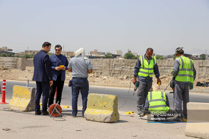 اقدامات ترافیکی رینگ چهارم ترافیکی شهر اصفهان