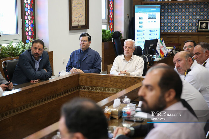 جلسه شورای ترافیک شهر اصفهان