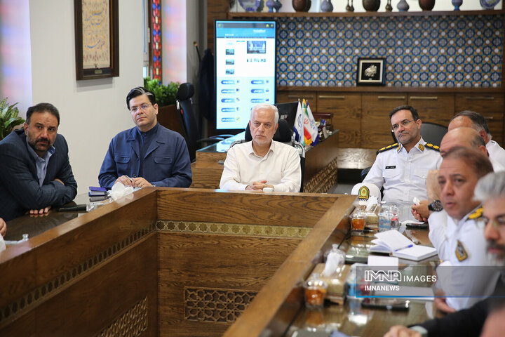 جلسه شورای ترافیک شهر اصفهان