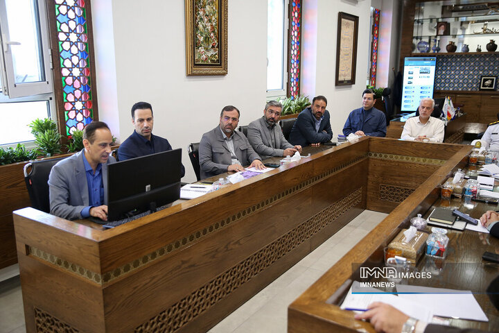 جلسه شورای ترافیک شهر اصفهان