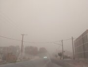 طوفانی با سرعت ۱۱۲ کیلومتر بر ساعت زابل را درنوردید