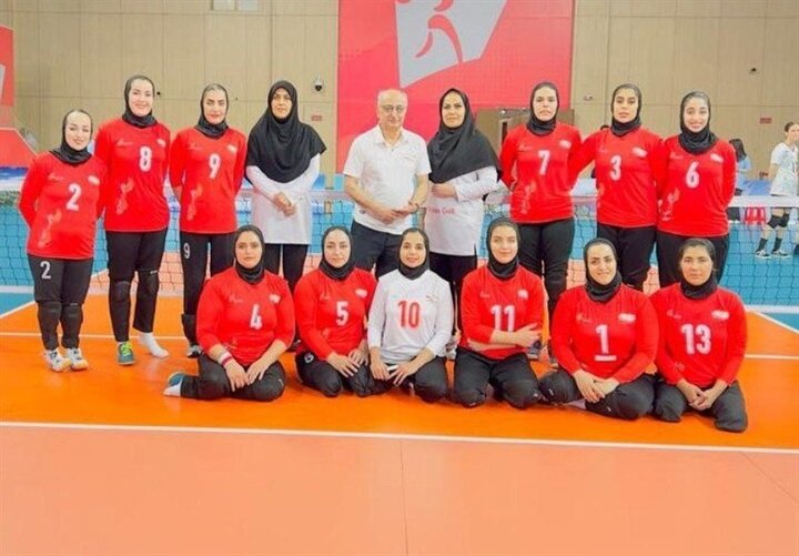 پیروزی تیم ملی والیبال نشسته زنان ایران مقابل ژاپن