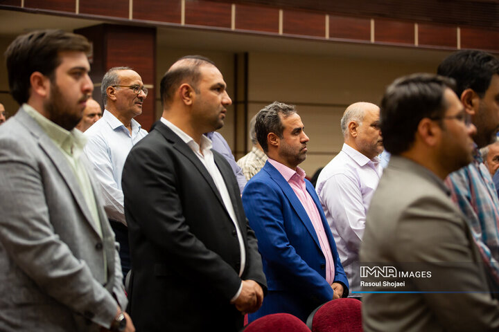 آیین افتتاح کانون خادمیاران رضوی شهدای خدمت در اصفهان