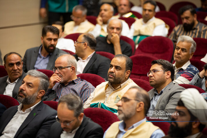 آیین افتتاح کانون خادمیاران رضوی شهدای خدمت در اصفهان