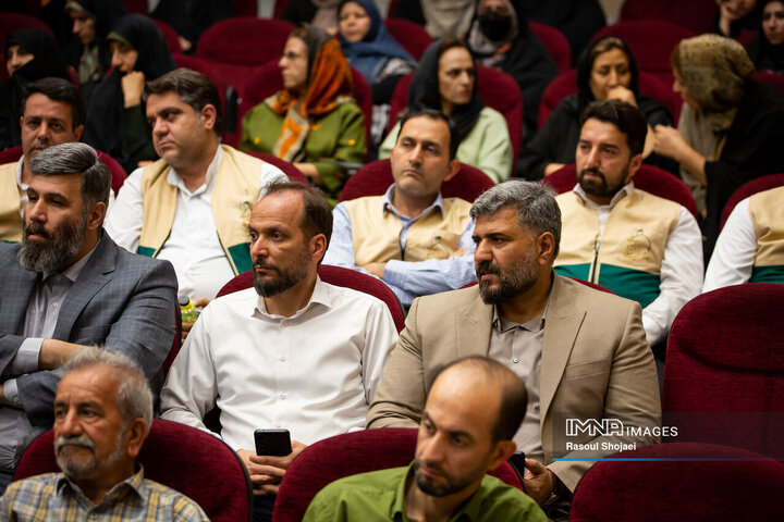 آیین افتتاح کانون خادمیاران رضوی شهدای خدمت در اصفهان