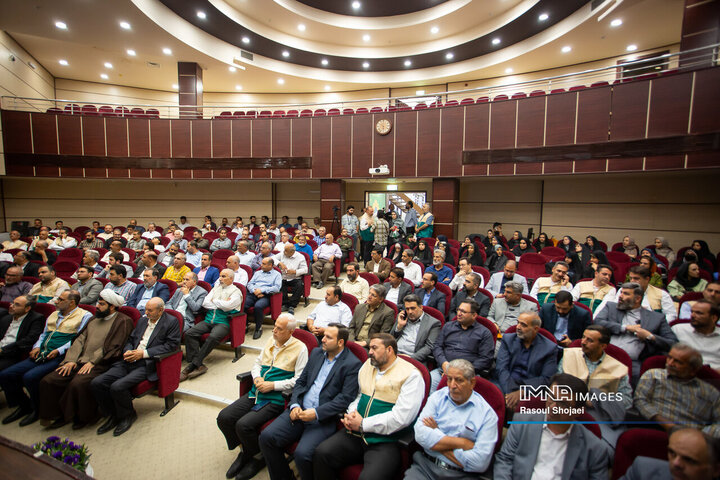 آیین افتتاح کانون خادمیاران رضوی شهدای خدمت در اصفهان