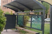 نوسازی سایبان‌های ایستگاه اتوبوس در شهرداری منطقه یک اصفهان