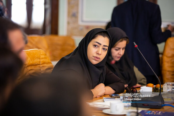 نشست خبری مدیر منطقه یک شهرداری اصفهان