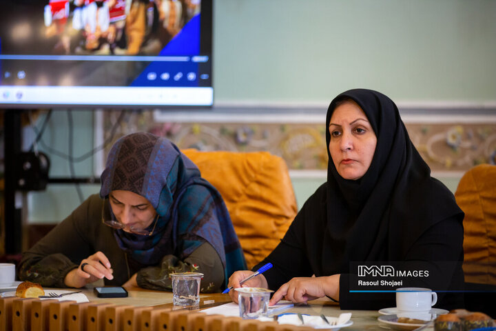 نشست خبری مدیر منطقه یک شهرداری اصفهان