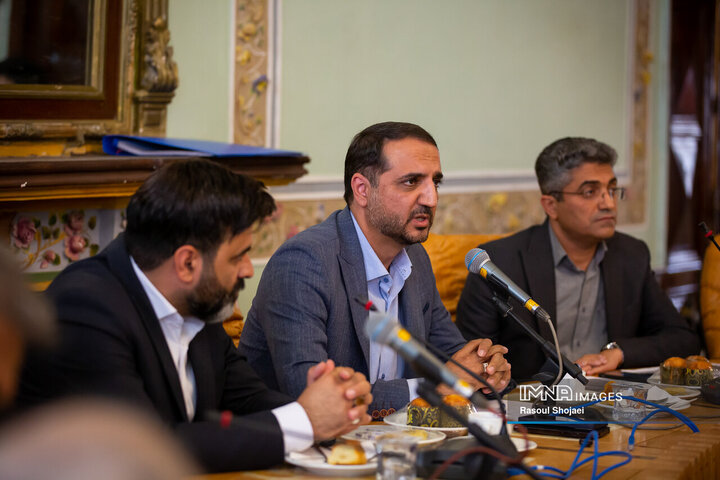 نشست خبری مدیر منطقه یک شهرداری اصفهان